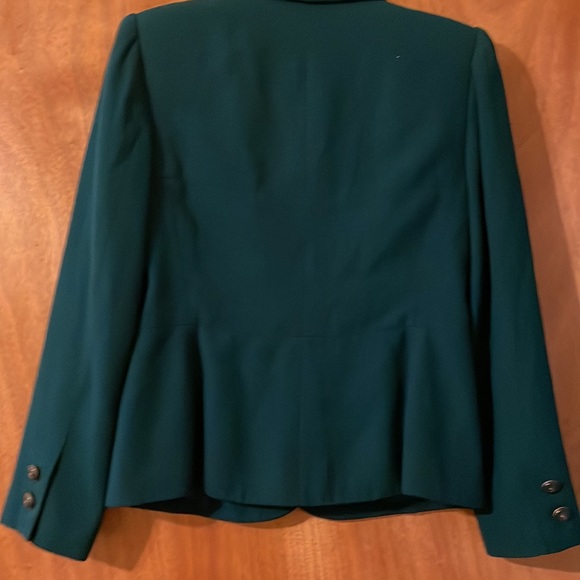 Beautiful vintage, Kasper A.S.L.Petite winter green jacket,  (mlb) - Picture 5 of 11